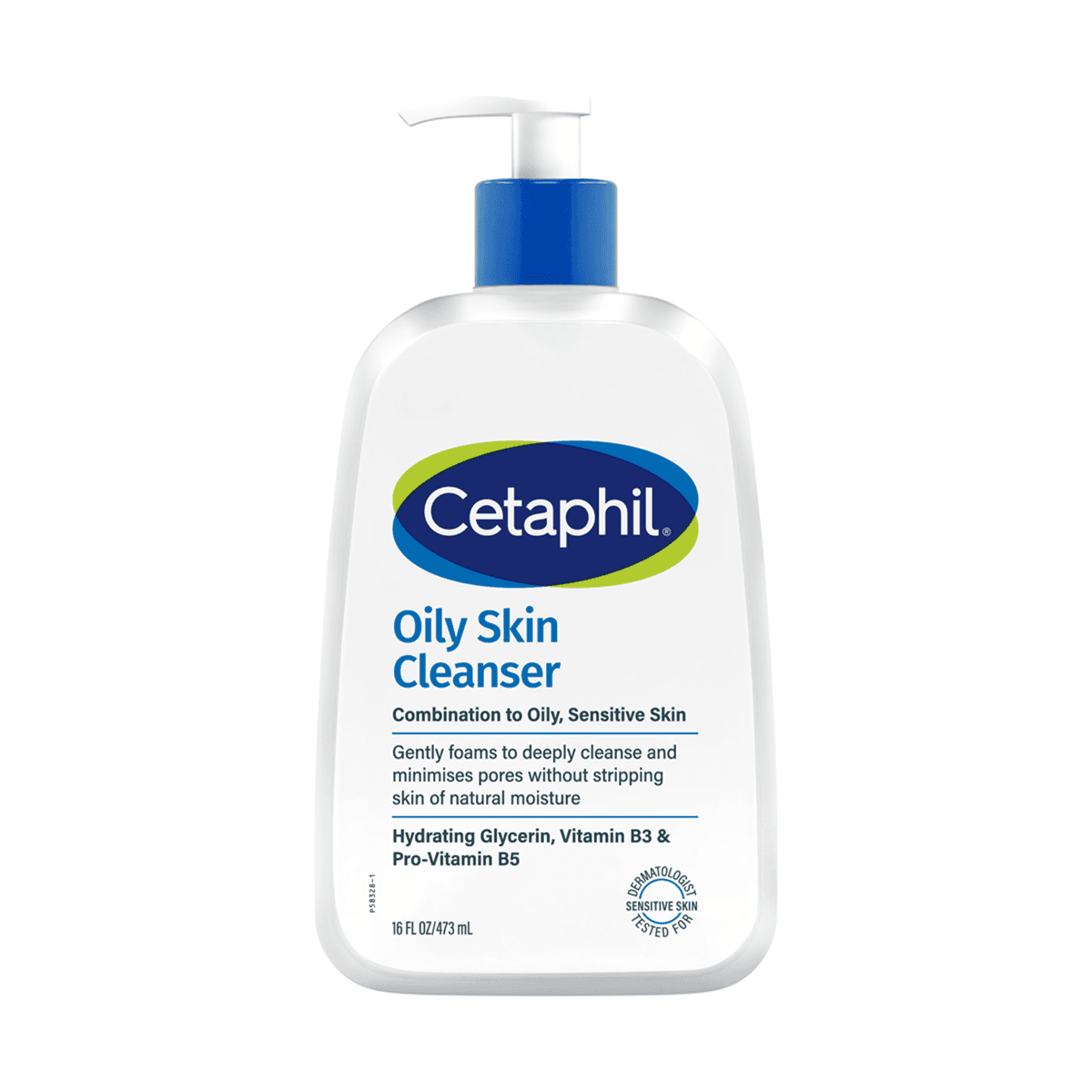 Sữa rửa mặt sạch sâu dịu lành cho da dầu, da hỗn hợp thiên dầu nhạy cảm Cetaphil Oily Skin Cleanser