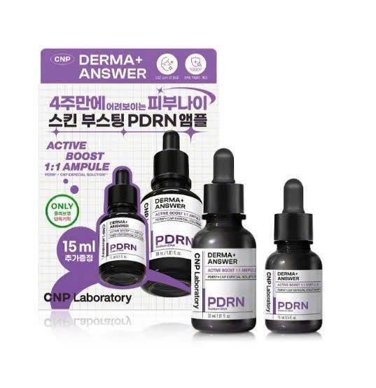 Tinh Chất PDRN Căng Bóng Sáng Da Hỗ Trợ Tái Sinh CNP Derma Answer Active Boost Ampule