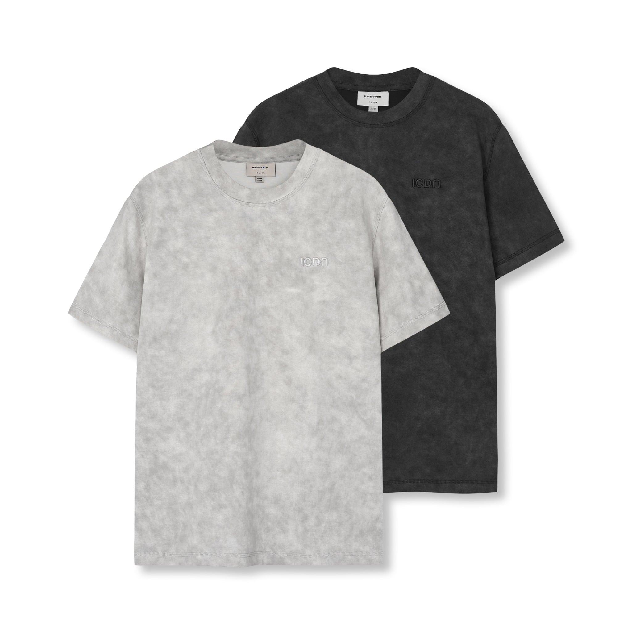 Áo Thun Nam Basic Logo Wash Form Regular