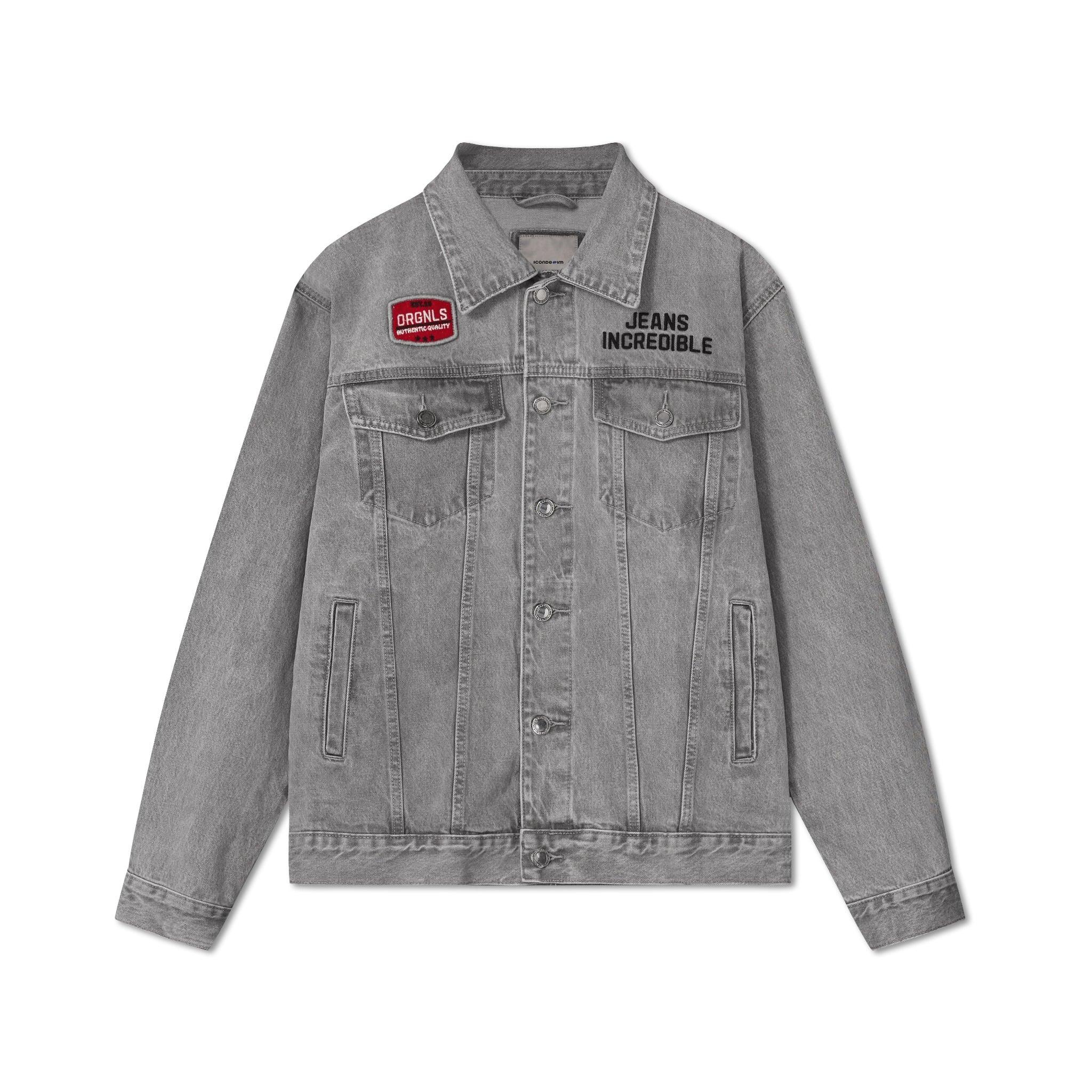 Áo Khoác Jeans Nam Hoạ Tiết Incredible Form Regular